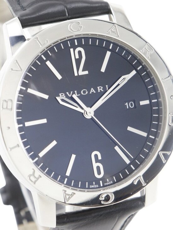 BVLGARI Bvlgari Bvlgari Watches BB41BSLD blackDial Stainless Steel/leather... main image 11